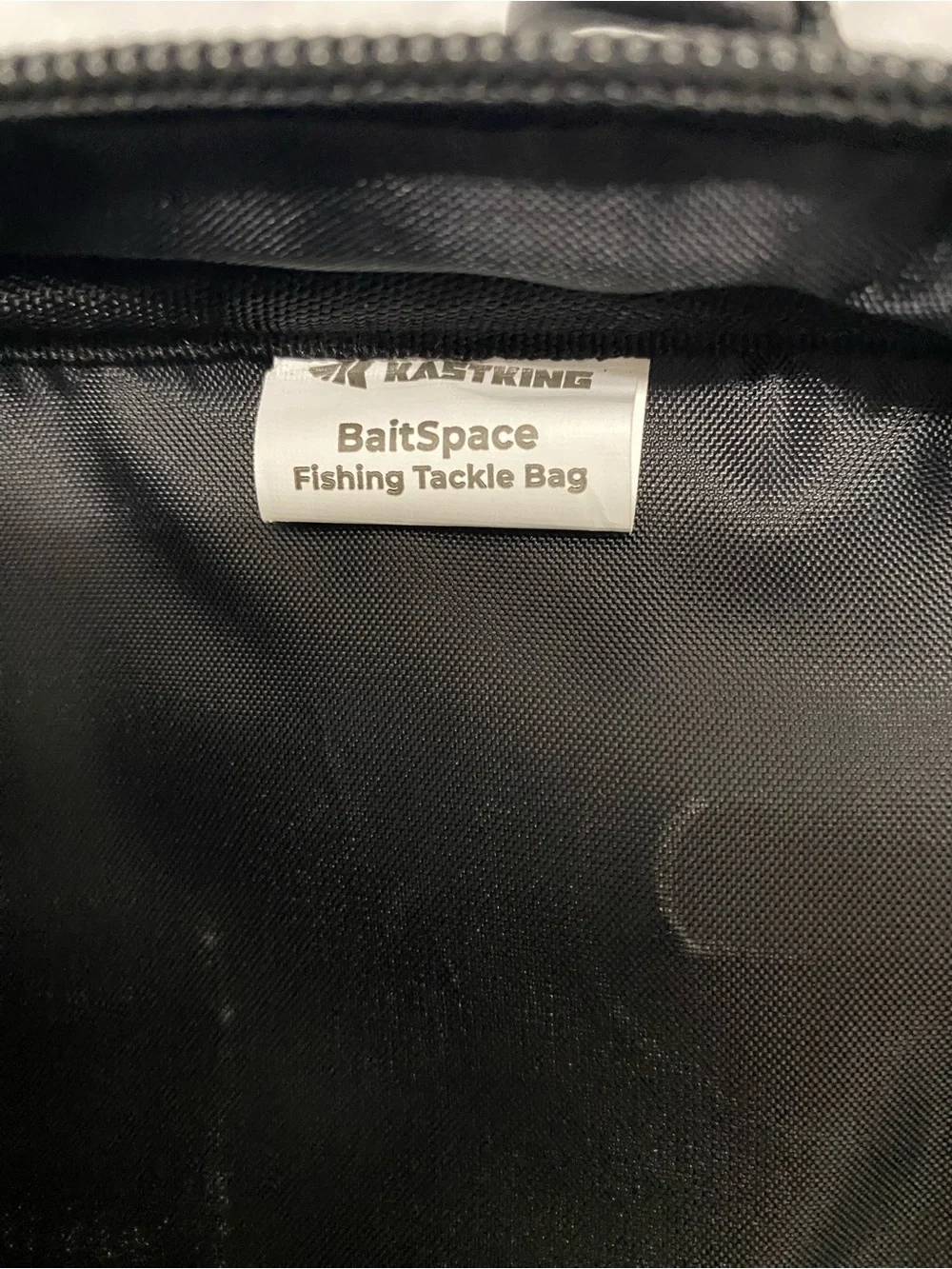 Black and Gray Camouflage Fishing Pack